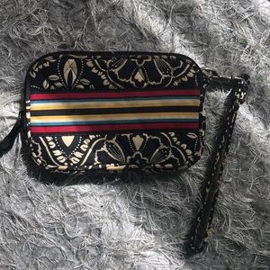 Vera Bradley Small zip up wristlet